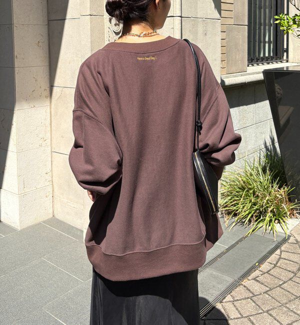  「【新色追加】【インフルエンサー OKOCHI企画】ハーフジップスウェット」|Tシャツ・カットソー|