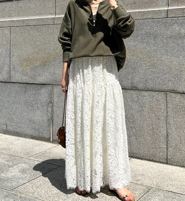  「【新色追加】【インフルエンサー OKOCHI企画】ハーフジップスウェット」|Tシャツ・カットソー|