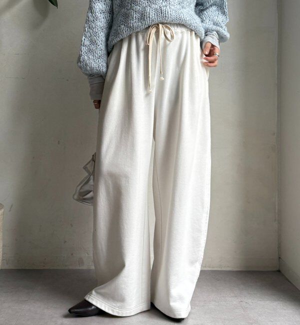  「ドロストスウェットパンツ」|チノ|