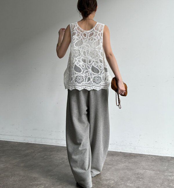  「ドロストスウェットパンツ」|チノ|