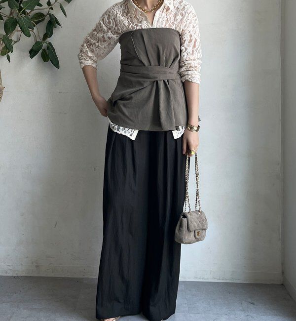  「フロッキーレースシャツ」|シャツ・ブラウス|