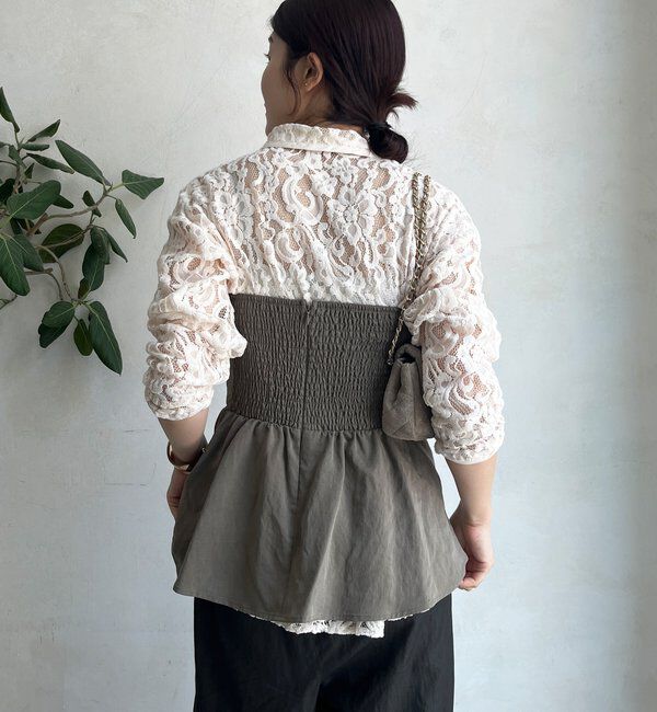  「フロッキーレースシャツ」|シャツ・ブラウス|