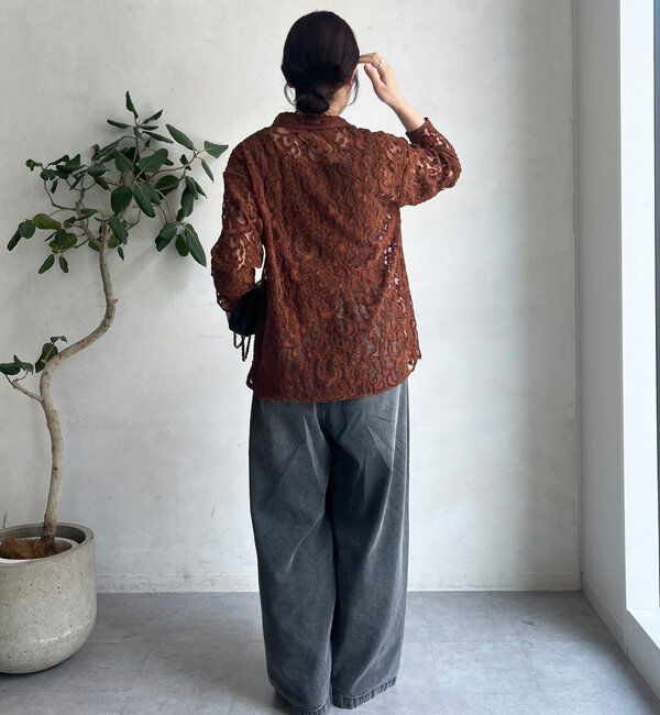  「フロッキーレースシャツ」|シャツ・ブラウス|