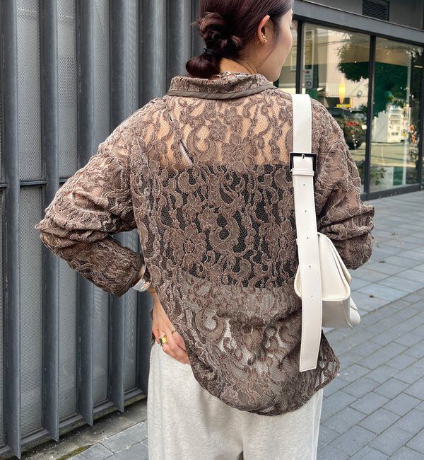  「フロッキーレースシャツ」|シャツ・ブラウス|