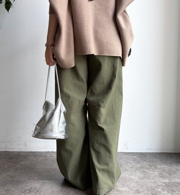  「タックトラウザーパンツ」|チノ|