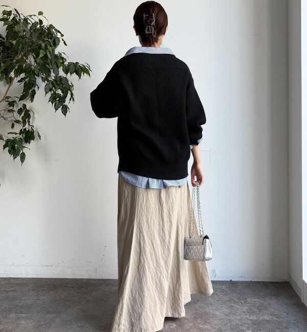  「フロントジップニット」|ニット・セーター|