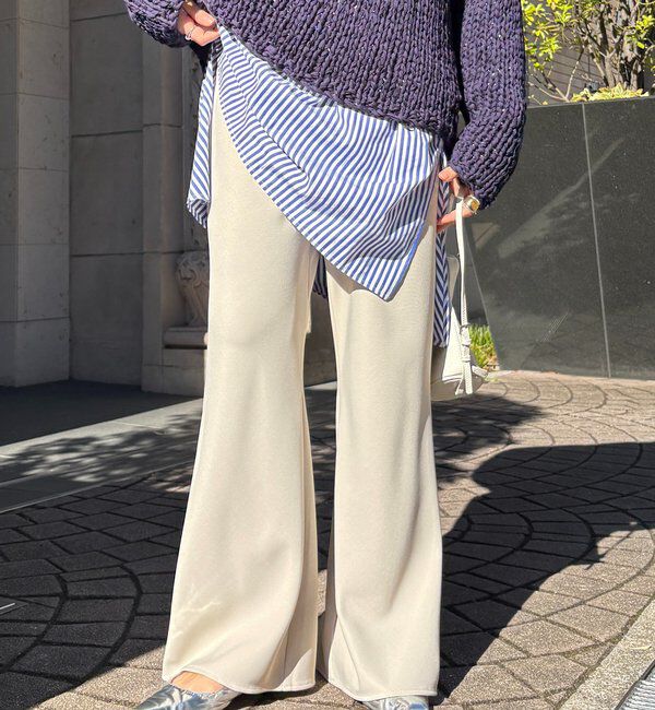  「バイヤスセミフレアパンツ」|チノ|