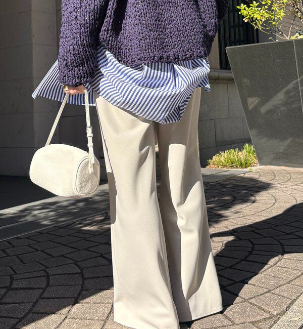  「バイヤスセミフレアパンツ」|チノ|