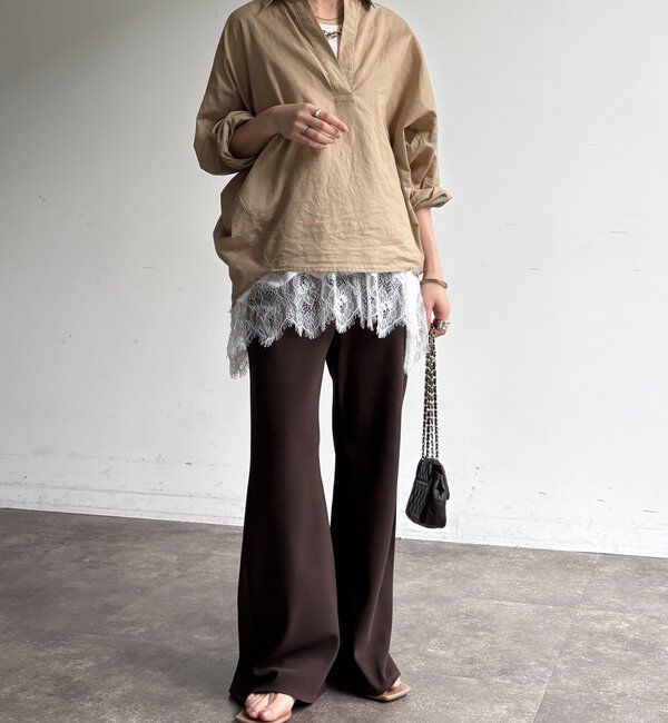  「バイヤスセミフレアパンツ」|チノ|