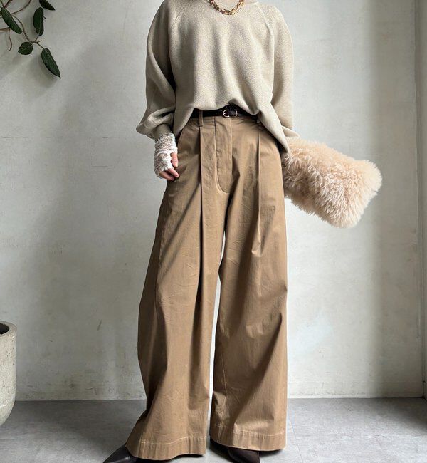  「ラメニットプルオーバー」|ニット・セーター|