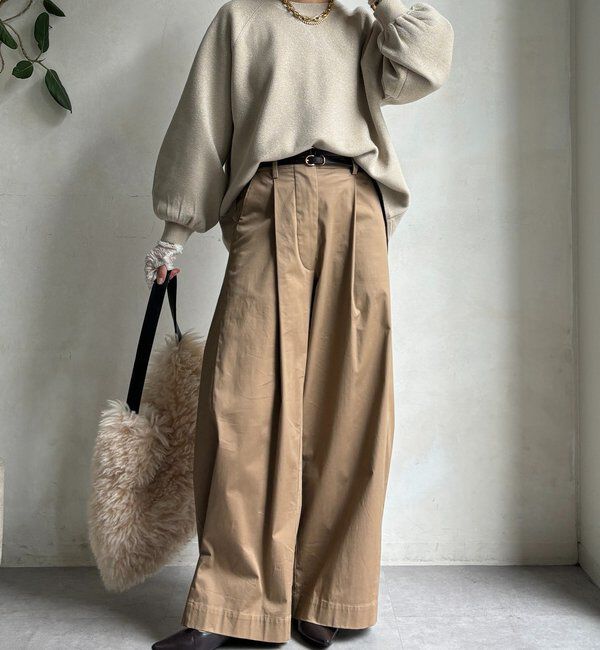  「ラメニットプルオーバー」|ニット・セーター|