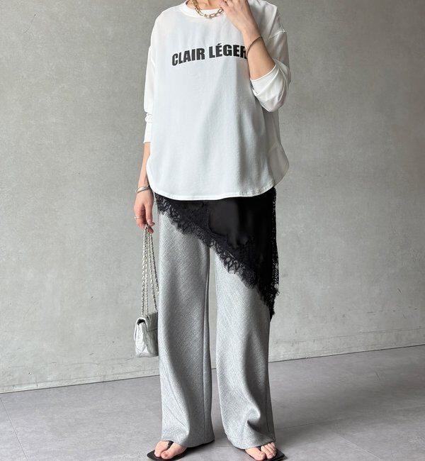  「アシメレースキャミ」|シャツ・ブラウス|