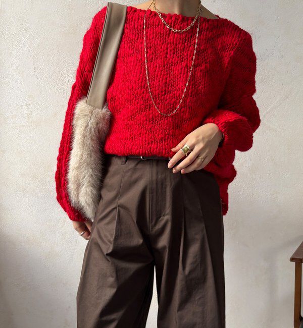  「ローゲージニット」|ニット・セーター|