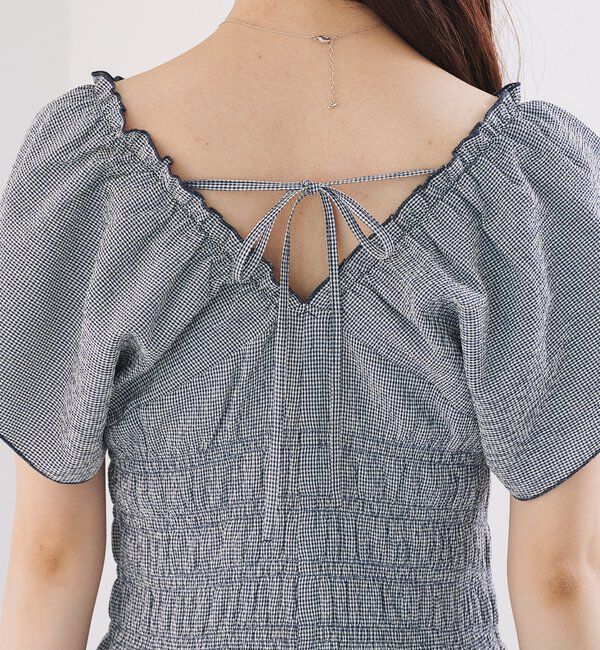  「【低身長サイズ】シャーリングイージーオールインワン」|オールインワン|