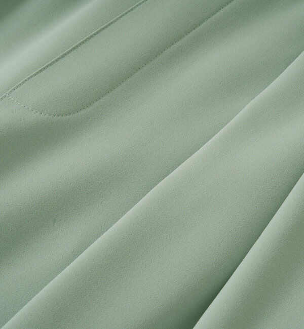  「【ウォッシャブル】【シーズンレスで使える】タックワイドスラックス」|チノ|