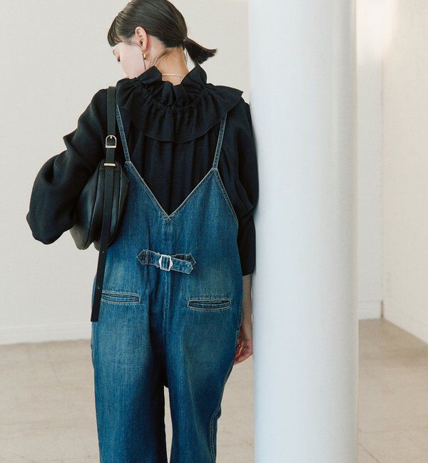  「【シーズン問わず使える】デニムサロペット」|ワンピース|