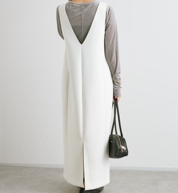  「【1枚でも様になる】シアーベロアロンT」|Tシャツ・カットソー|