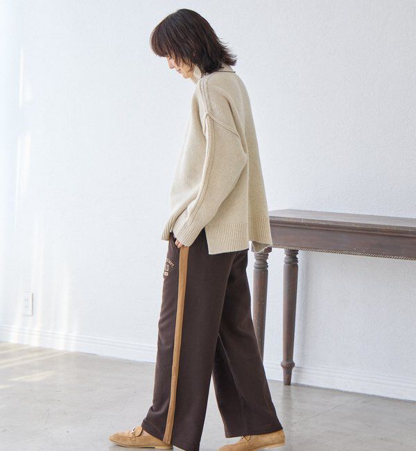  「【暖かな素材感/リバイバル】MIXヤーンタートルニット」|ニット・セーター|