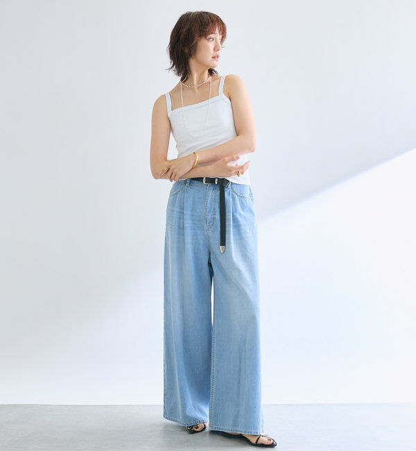  「【MYSELFbyRD（マイセルフバイリヴドロワ）】クラシックキャミ」|キャミソール|