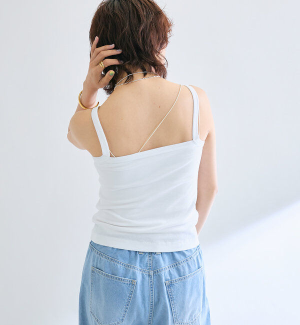  「【MYSELFbyRD（マイセルフバイリヴドロワ）】クラシックキャミ」|キャミソール|