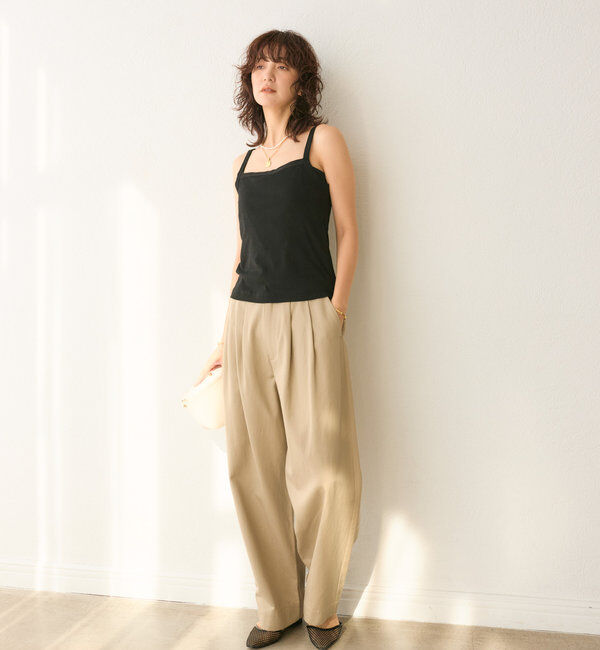  「【MYSELFbyRD（マイセルフバイリヴドロワ）】クラシックキャミ」|キャミソール|