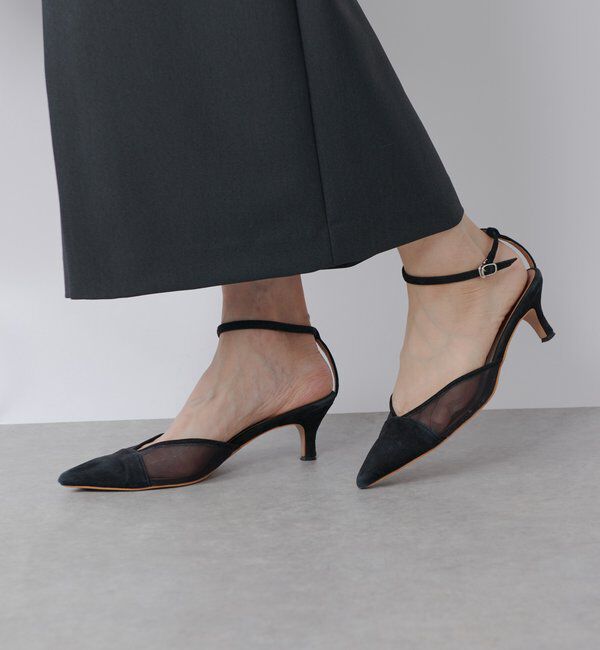  「【トレンド感◎】シアーポインテッドパンプス」|パンプス|