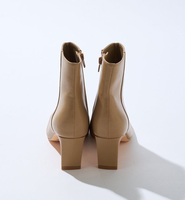  「【洗練された印象に】ヒールショートブーツ」|ショートブーツ|