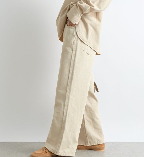  「【MONN.:.(モン)】バギーデニムパンツ」|デニム|