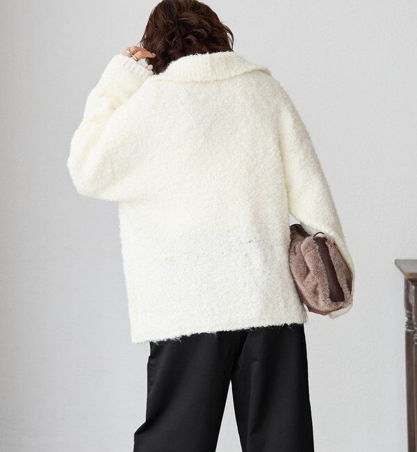  「【インフルエンサーYossshiiii企画】ボアライクコーディガン」|カーディガン|