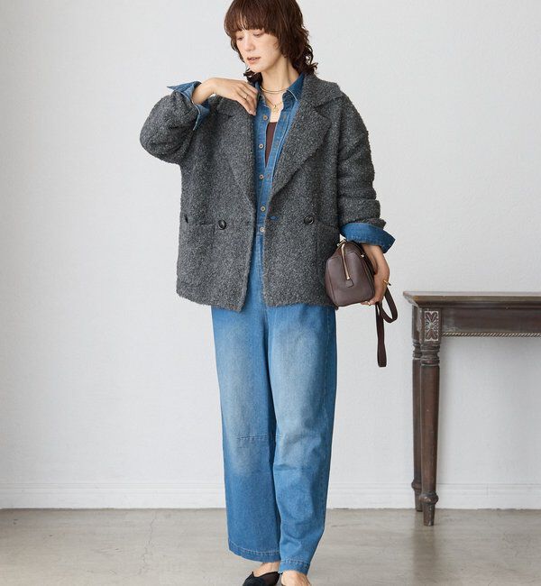  「【インフルエンサーYossshiiii企画】ボアライクコーディガン」|カーディガン|