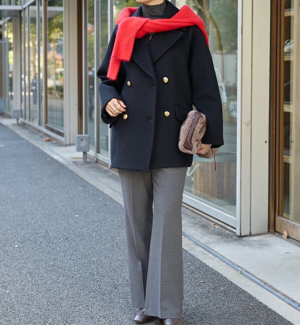  「【リバイバル/新色追加】ラグランPコート」|ピーコート|