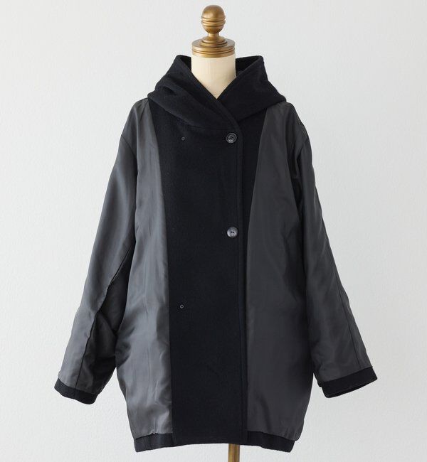  「【顔周り華やか】ビーバーフーディコート」|その他|