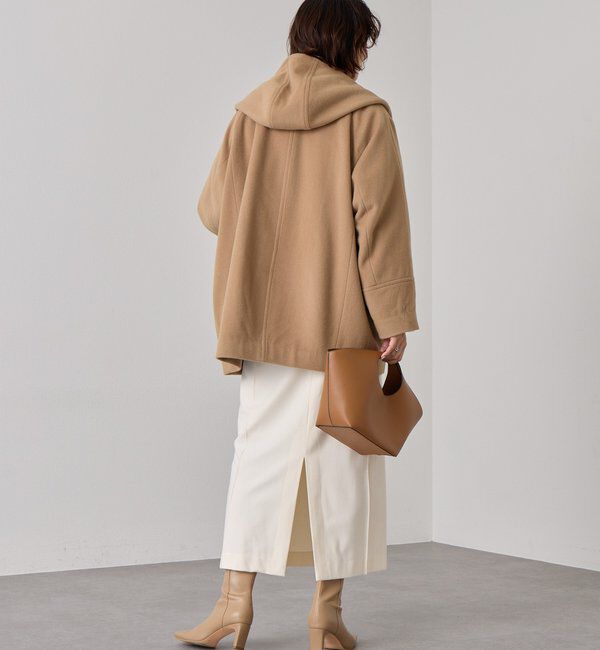  「【顔周り華やか】ビーバーフーディコート」|その他|