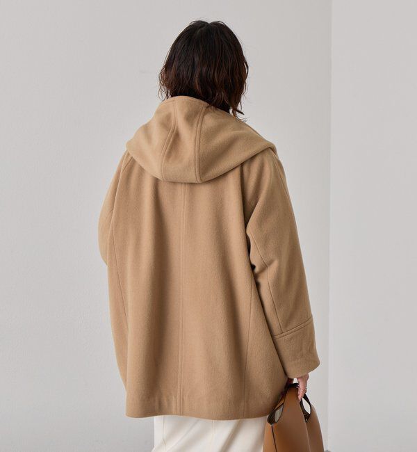  「【顔周り華やか】ビーバーフーディコート」|その他|