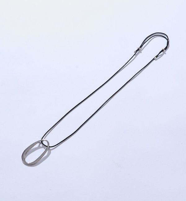  「【シーズンレスで楽しめる】リングモチーフコードネックレス」|ブローチ・コサージュ|