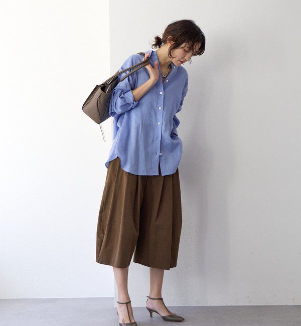  「【遊び心たっぷり】タックワイドキュロット」|キュロット|