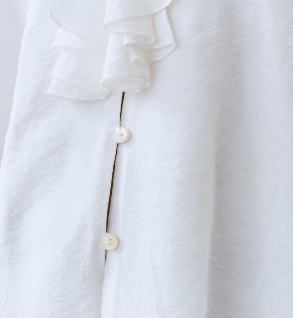  「【着映え】フリルディテールブラウス」|シャツ・ブラウス|