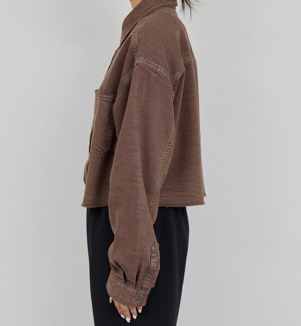  「【セットアップ対応】リヨセルショートシャツ」|シャツ・ブラウス|