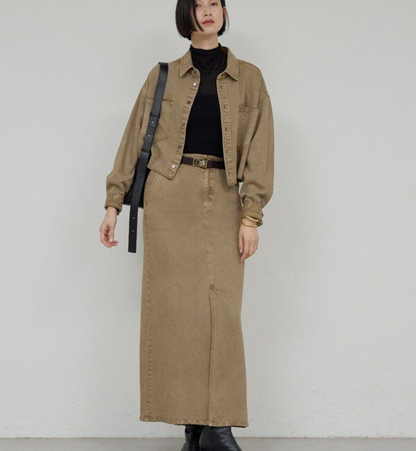  「【セットアップ対応】リヨセルショートシャツ」|シャツ・ブラウス|