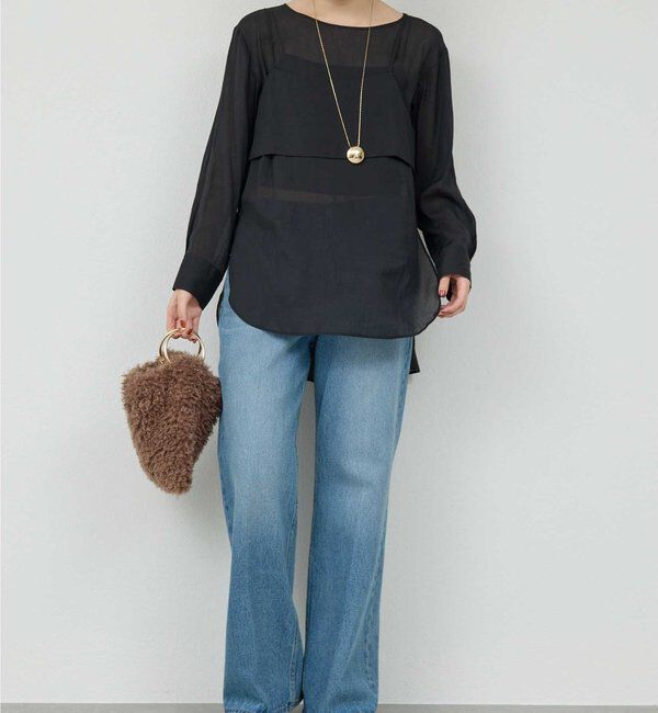  「ビスチェレイヤードシャツ」|シャツ・ブラウス|