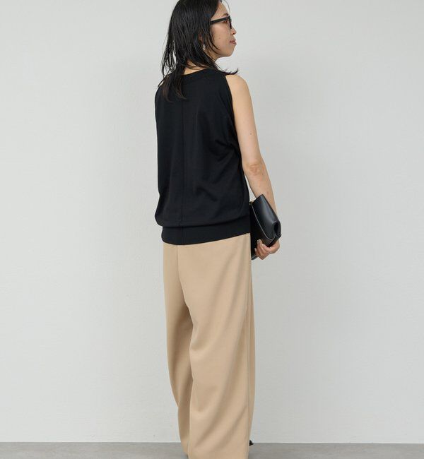  「【CHIHAYAコラボ】スウェードライクタックイージーパンツ」|チノ|