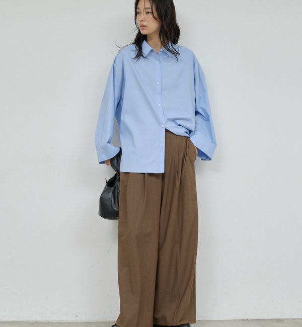  「【SACHIKOコラボ】2タックワイドパンツ」|チノ|