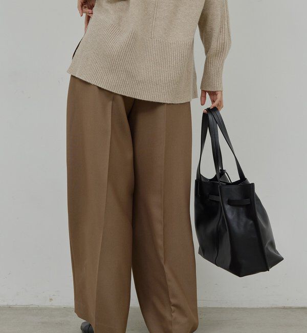  「【SACHIKOコラボ】2タックワイドパンツ」|チノ|