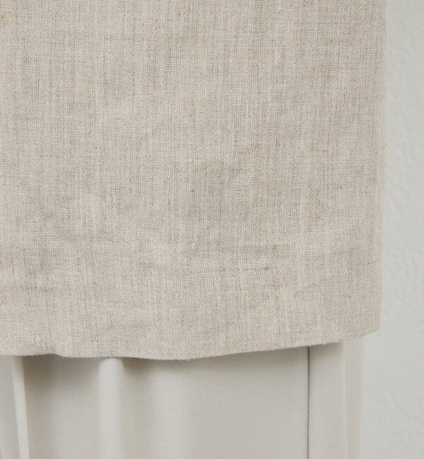  「【セットアップ対応】リネンジャケット」|その他|