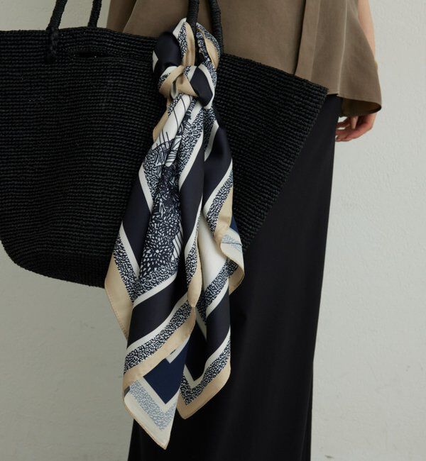  「プリントリバーシブルスカーフ」|バンダナ・スカーフ|