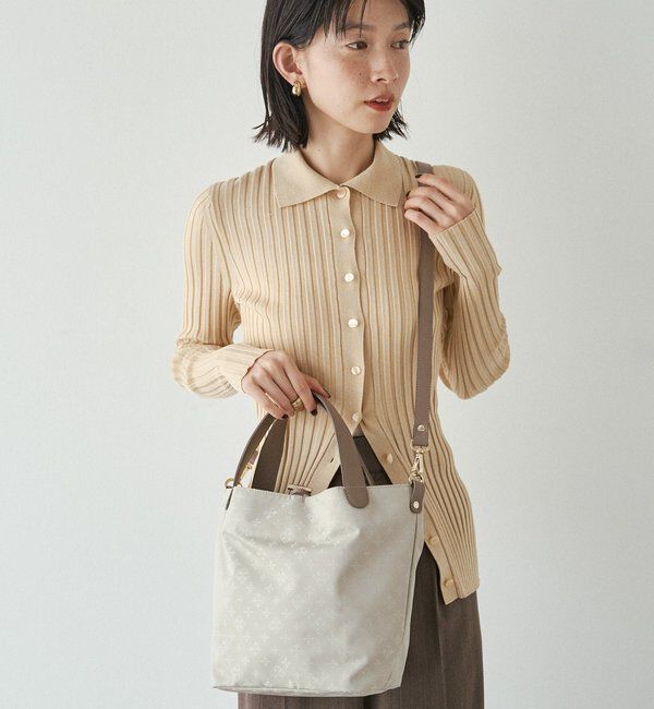  「ナイロンジャガード2WAYタウントートバッグ」|トートバッグ|