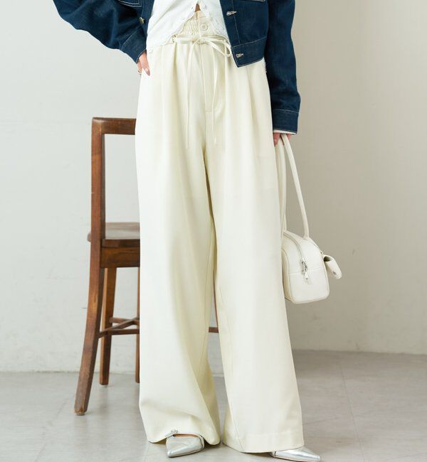  「Wベルトパンツ」|チノ|