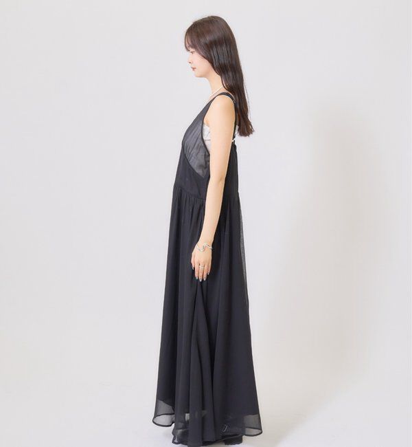  「シアーキャミSETワンピース」|ワンピース|