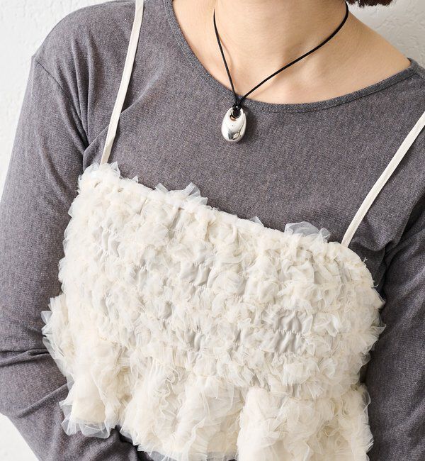  「バックシャンチュールビスチェ」|シャツ・ブラウス|