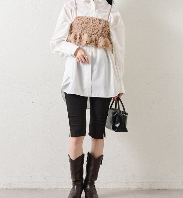  「バックシャンチュールビスチェ」|シャツ・ブラウス|